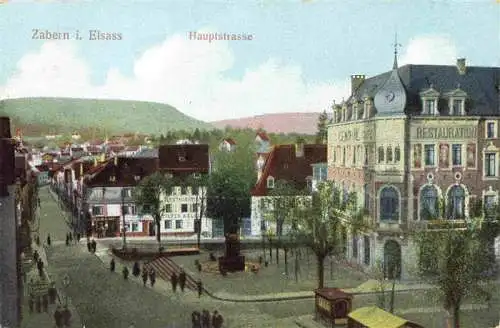 AK / Ansichtskarte  Zabern_Saverne_67_Bas-Rhin_Alsace Hauptstrasse