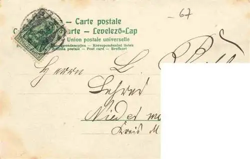 AK / Ansichtskarte  Barr_67_Bas-Rhin Prot und Kath Kirchen