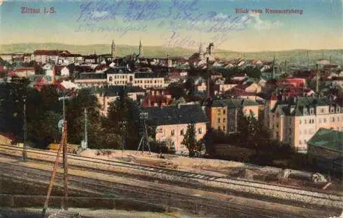 AK / Ansichtskarte  Zittau_Sachsen Blick vom Kammersberg