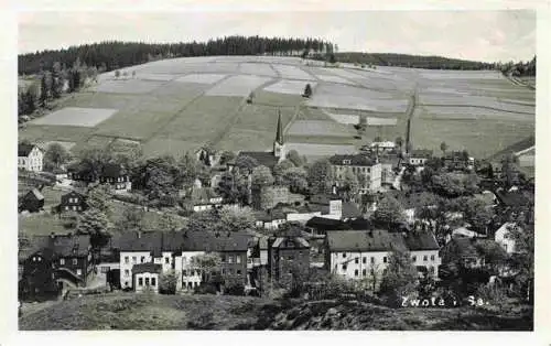 AK / Ansichtskarte  Zwota_Sachsen Ortsansicht