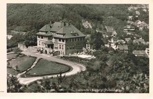 AK / Ansichtskarte 73973611 Gernrode_Harz Kurhotel Stubenberg