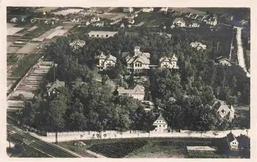 AK / Ansichtskarte  Coswig__Sachsen LVA Sachsen Heilstaette Lindenhof Fliegeraufnahme