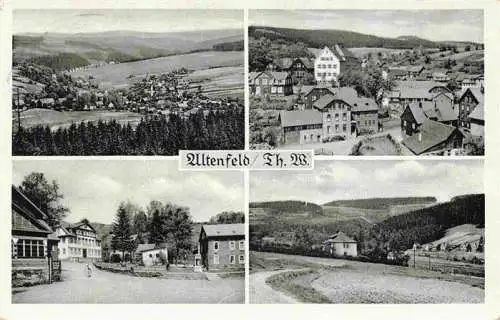 AK / Ansichtskarte 73973656 Altenfeld_Thueringen Panorama Teilansichten Landschaft