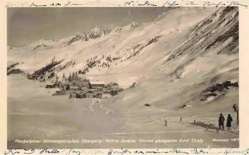 AK / Ansichtskarte 73973659 Obergurgl_Soelden_oetztal_Tirol Panorama Hochalpiner Wintersportplatz oetztaler Alpen
