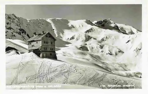 AK / Ansichtskarte  Lech_Vorarlberg_AT Kaltenberghuette am Arlberg Winterpanorama Alpen