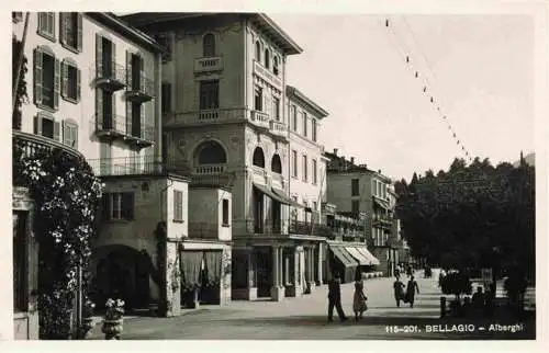 AK / Ansichtskarte  Bellagio_Lago_di_Como_IT Alberghi