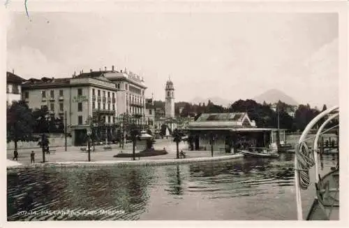 AK / Ansichtskarte  Pallanza_Lago_Maggiore_Piemonte_IT Anlegeplatz Hotels