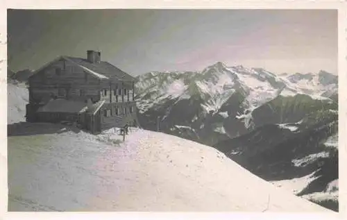 AK / Ansichtskarte 73973708 Rastkogelhuette_2126m_Zillertal_AT Berghuette Zillertaler Alpen Winterpanorama