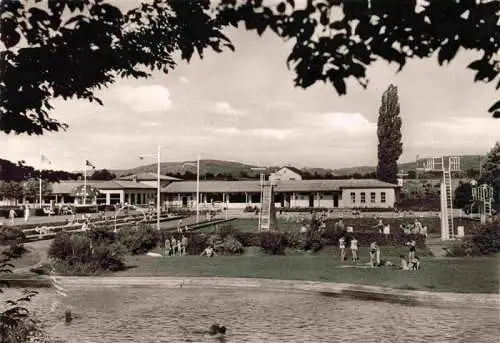 AK / Ansichtskarte  Weil_am_Rhein Stadt am Dreilaendereck Freibad