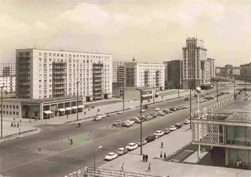 AK / Ansichtskarte 73973771 BERLIN Karl-Marx-Alle Hauptstadt der DDR