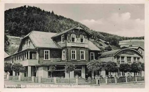 AK / Ansichtskarte 73973781 Sitzendorf__Thueringen Hotel Semmelpeter