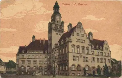 AK / Ansichtskarte  Doebeln_Sachsen Rathaus