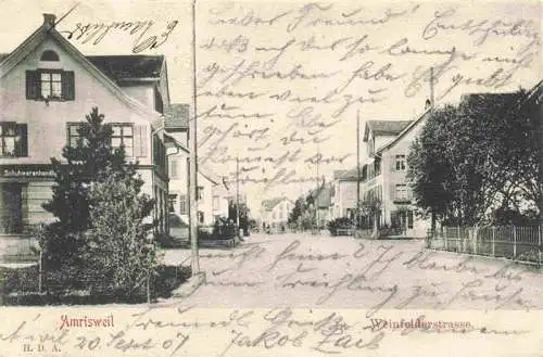 AK / Ansichtskarte  Amrisweil_Amriswil_TG Weinfelderstrasse