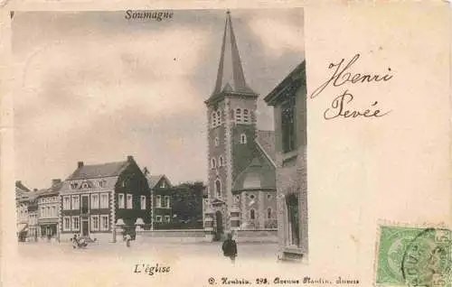 AK / Ansichtskarte  Soumagne_Belgie Eglise