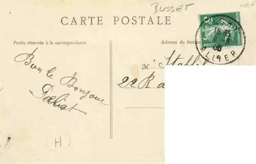 AK / Ansichtskarte  VICHY_03_Allier Entree du Village de Bussel