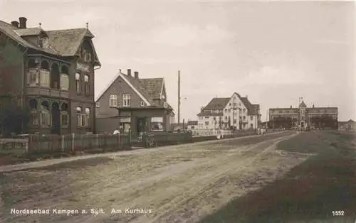 AK / Ansichtskarte 73973905 Kampen__Sylt Partie am Kurhaus