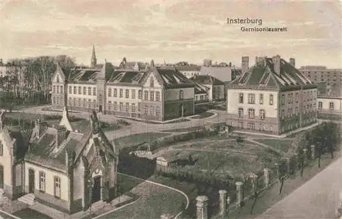 AK / Ansichtskarte  INSTERBURG_Tschernjachowsk_Kaliningrad_RU Garnisonlazarett Feldpost