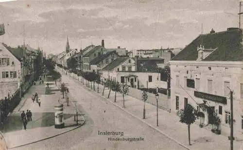 AK / Ansichtskarte  INSTERBURG_Tschernjachowsk_Kaliningrad_RU Hindenburgstrasse Feldpost