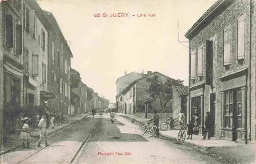 AK / Ansichtskarte  St-Juery_81_Tarn Une rue au centre de la ville