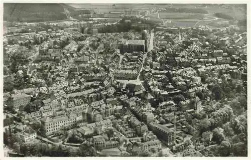 AK / Ansichtskarte  Annaberg_-Buchholz_Erzgebirge Fliegeraufnahme