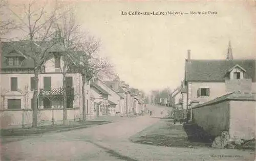 AK / Ansichtskarte  La_Celle-sur-Loire_58_Nievre Route de Paris