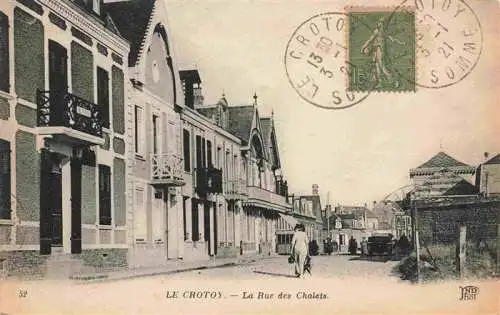 AK / Ansichtskarte  Le_Crotoy_80_Somme La Rue des Chalets
