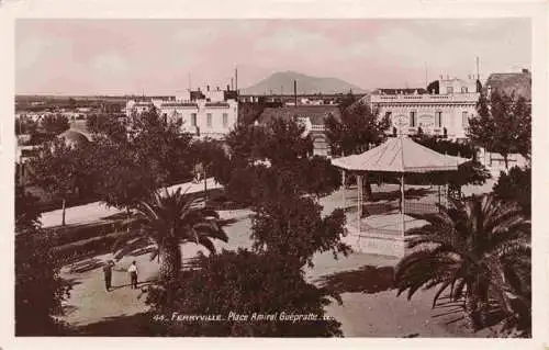 AK / Ansichtskarte 73974044 Ferryville_Menzel-Bourguiba_Tunesie Place Amiral Guepratte