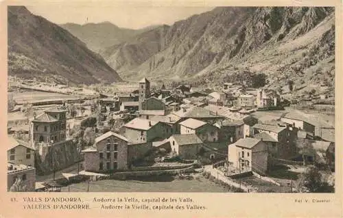 AK / Ansichtskarte 73974047 Andorra_Andorre Capital de les Valls