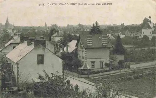 AK / Ansichtskarte  Chatillon-Coligny_45_Loiret La Vue generale