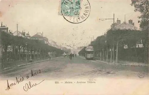 AK / Ansichtskarte  Melun_77_Seine-et-Marne Aveneu Thiers