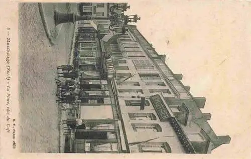 AK / Ansichtskarte  Maubeuge_59_Nord La Place côté du Café