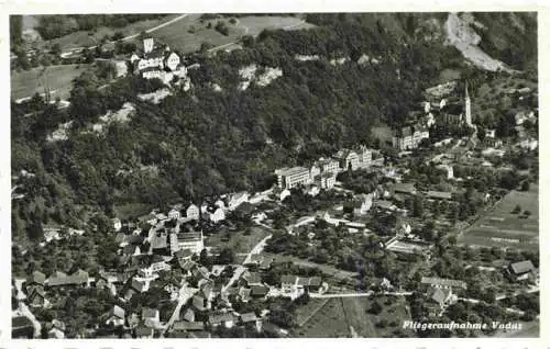 AK / Ansichtskarte  Vaduz_Liechtenstein_FL Fliegeraufnahme