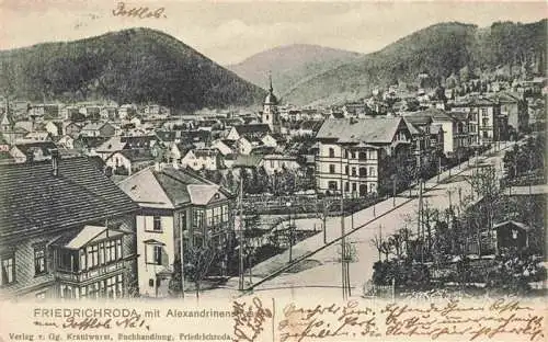 AK / Ansichtskarte 73974149 Friedrichroda Panorama Alexandrinenstrasse