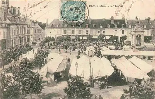 AK / Ansichtskarte  Chateaudun_28_Eure-et-Loir Le Marché
