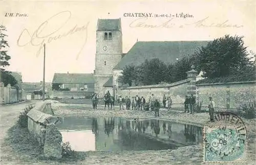 AK / Ansichtskarte  Chatenay_28_Eure-et-Loir L'Eglise