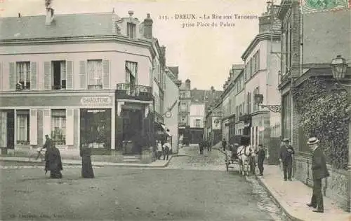 AK / Ansichtskarte  Dreux_28_Eure-et-Loir Rue aux Tanneurs prise Place du Palais