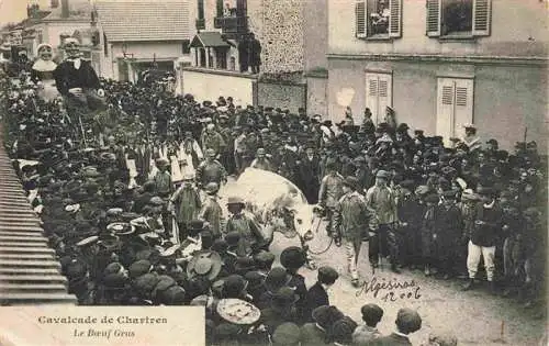 AK / Ansichtskarte  Chartres_28_Eure-et-Loir Cavalcade de Chartres Le Boeuf Gras
