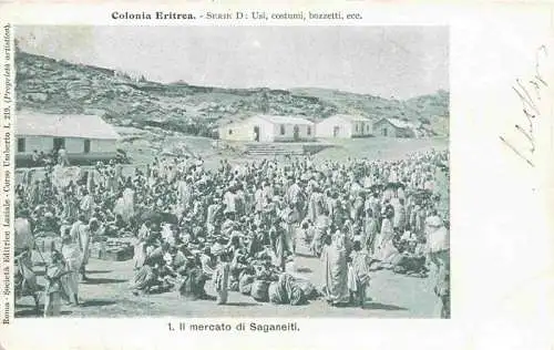 AK / Ansichtskarte  Saganeiti_Segheneyti_Eritrea Il mercato