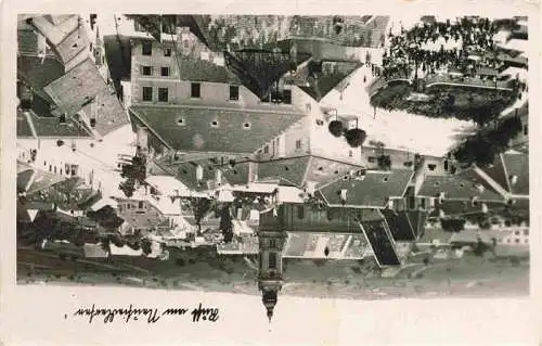 AK / Ansichtskarte  Rust_Neusiedlersee_Burgenland_AT Ansicht mit Kirche Feldpost