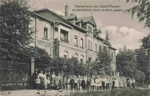 AK / Ansichtskarte 73974251 Schoeneck_Vogtland Ferienheim der Stadt Plauen