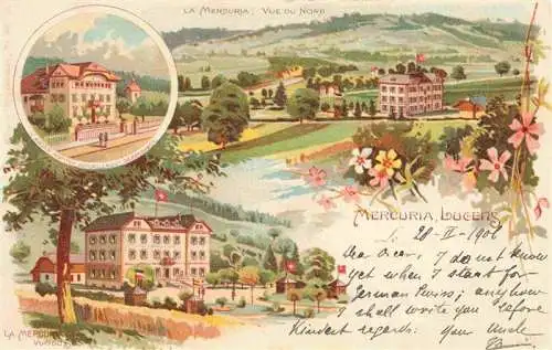 AK / Ansichtskarte  Lucens_VD La Mercuria Kuenstlerkarte