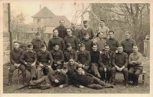 AK / Ansichtskarte  Stalag_V_C_Kriegsgefangenenlager_Malschbach_Baden-Baden Gruppenbild Pruefstempel