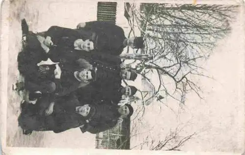 AK / Ansichtskarte  Stalag_VII_B_Kriegsgefangenenlager_Memmingen Gruppenbild Pruefstempel