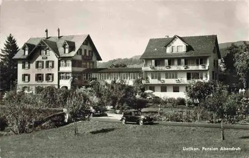 AK / Ansichtskarte  Uetikon_See_ZH Pension Abendruh