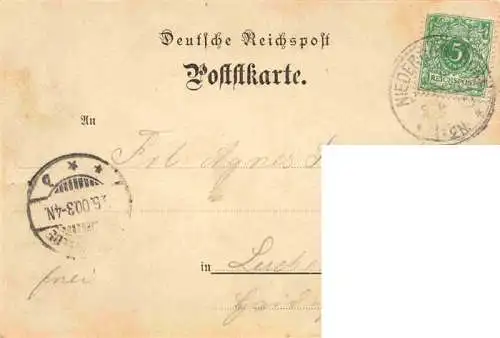 AK / Ansichtskarte 73974356 Dennewitz_Niedergoersdorf_Brandenburg Denkmal 6. September 1813 Kuenstlerkarte Deutsche Reichspost
