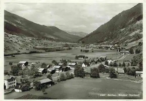 AK / Ansichtskarte  Surrhein_GR Fliegeraufnahme