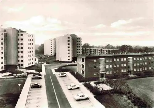 AK / Ansichtskarte  Thesdorf_Pinneberg Wohnsiedlung Hochhaeuser Verlagsstempel