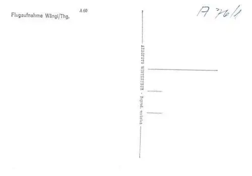 AK / Ansichtskarte  Waengle Fliegeraufnahme