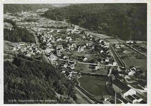 AK / Ansichtskarte  Kollbrunn_ZH Fliegeraufnahme