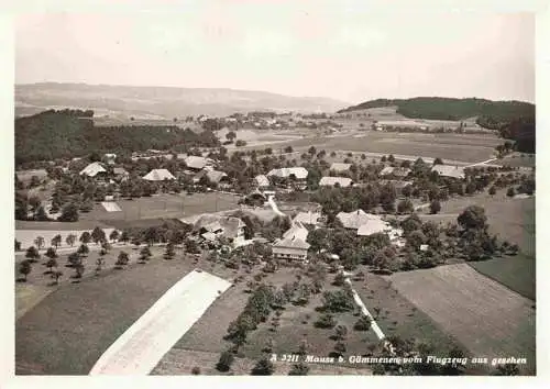 AK / Ansichtskarte  Mauss_Guemmenen_BE Fliegeraufnahme